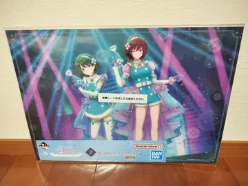 제일복권 아이돌 마스터 샤이니 컬러즈 새로 그린 클리어 포스터상