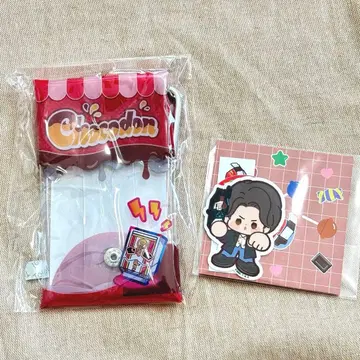 가면라이더 가브 클리어 파우치 초코 돈고치조 신키다 반토 스티커