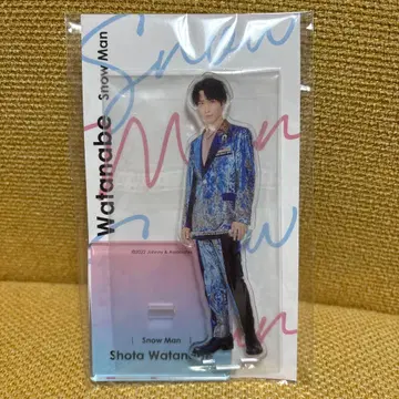 Snow Man 와타나베 쇼타 아크릴 스탠드