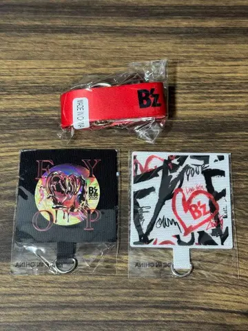 B'z FYOP 가챠가챠 넥스트랩 & 폰탭 2종 세트 3