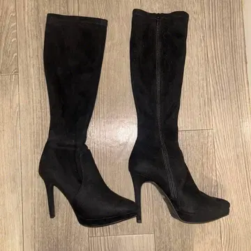 블랙 롱 부츠 S 사이즈