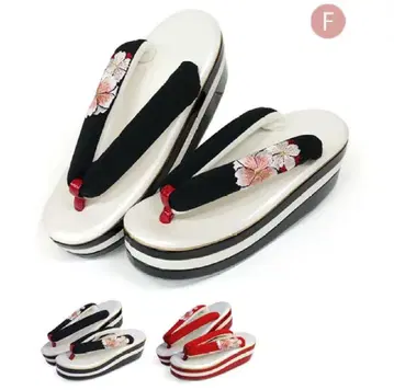 꽃무늬 조리 블랙 세련된 레트로