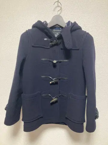 글로버올 2147C 네이비 더플 코트 숏 S