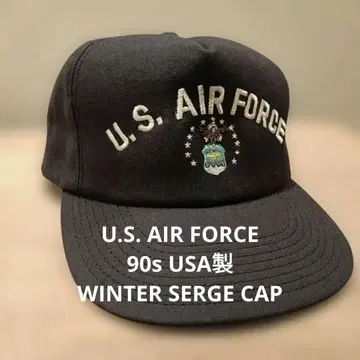80s US AIR FORCE 빈티지 캡 자수 미션 디스트릭트