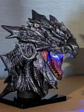 리오레우스 희귀종 은화룡 리페인트