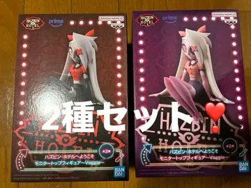 해즈빈 호텔 Hazbin Hotel 바기 피규어 2종 세트