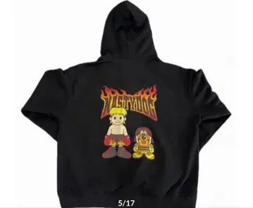 Tenshin x Nasty ZipHoodie(Black)