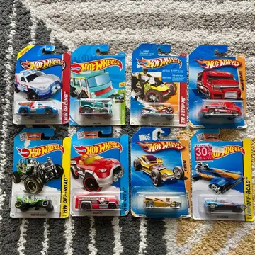 Hot Wheels 미니카 8개 세트