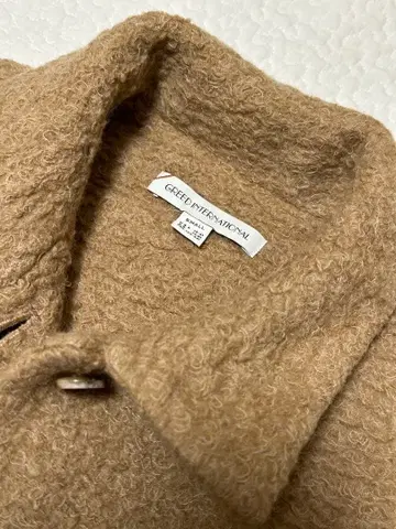 새상품급 GREED 브라운 아우터 자켓 코트