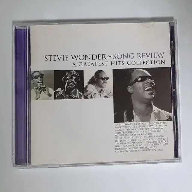 스티비 원더 Greatest Hits 앨범 시디 CD