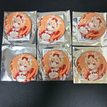 주문토끼 아토레 나츠메 캔뱃지 노멀 6개 세트