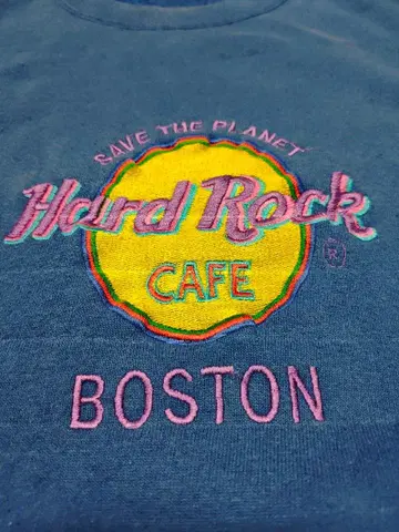 Hard Rock Cafe 보스턴 맨투맨 L