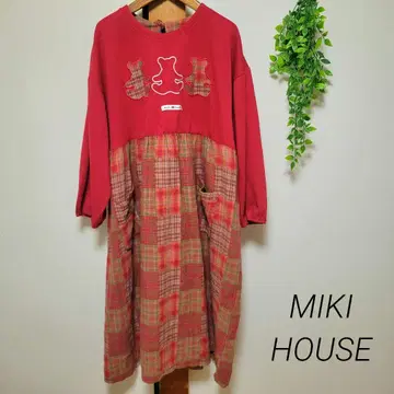 MIKIHOUSE 미키하우스 원피스 에이프런 성인용
