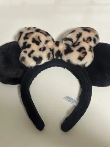 디즈니 미니 머리띠 레오파드 무늬