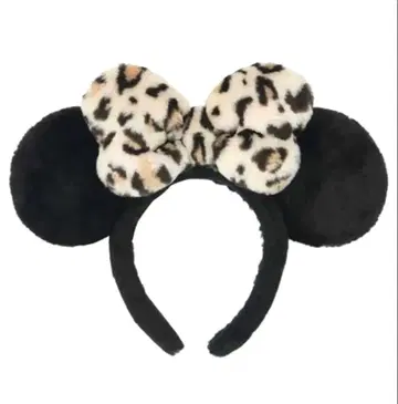 디즈니 미니 머리띠 레오파드 무늬