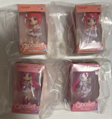 Qposket 미니어처 컬렉션 프리큐어 올스타즈 4개 세트