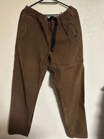 GRAVICCI 브라운 이지 팬츠 M