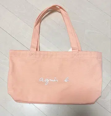 [ 택 포함 ] agnes b. 핑크 토트백