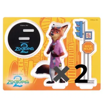 Happy 복권 주토피아 G상 아크릴 스탠드 프롭스 닉 2