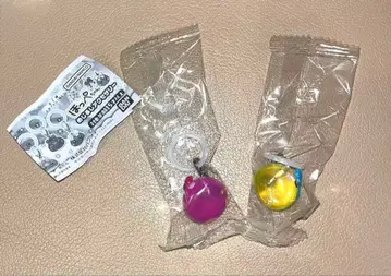 홋페짱 메지루시 액세서리 C 옐로우 컬러 E 보라색