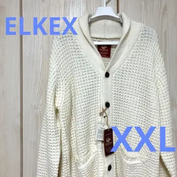 엘르케스 숄카라 니트 가디건 XXL 3L 빅 사이즈