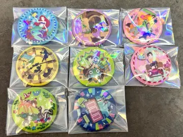 디즈니 자수 캔뱃지 8개 세트