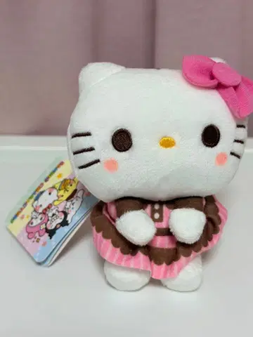 산리오 캐릭터즈 말랑말랑 봉제 인형 헬로키티 앤드유 &you