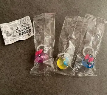 홋페짱 메지루시 액세서리 가챠 B 파랑 C 옐로우 컬러 E 보라색