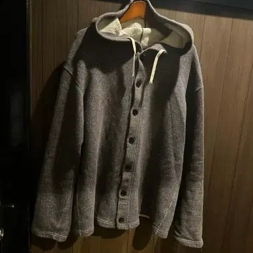 풀카운트 후드 가디건