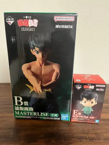 [미개봉] 유유백서 제일복권 우라이 유스케 피규어 세트