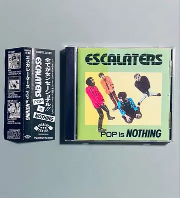 Escalaters Pop Is Nothing CD 초레어
