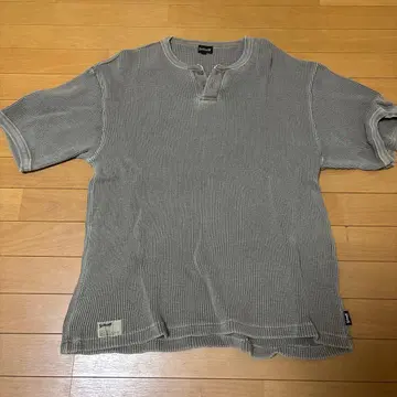 Schott/샷/서멀 오버다이 헨리넥 티셔츠