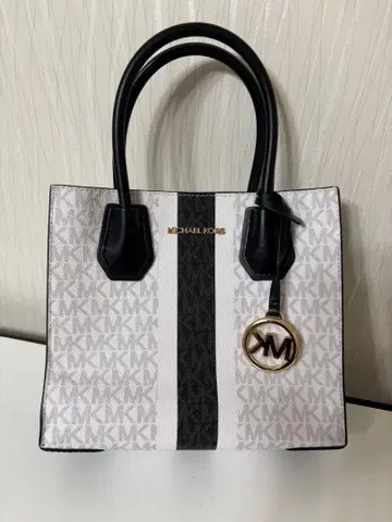 MICHAEL KORS 숄더백 화이트/블랙