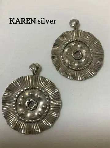 카렌 실버 챰 2개 세트