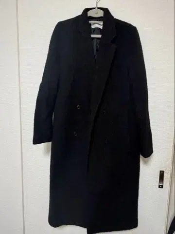 moussy 롱 코트 더블 울 체스터 코트