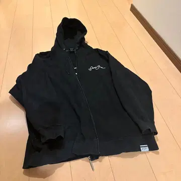 션 존 블랙 XL 후드티