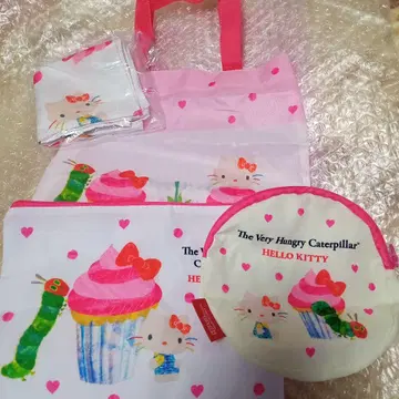 [4개 세트] 배고픈 애벌레 x 키티 버라이어티 컬렉션.2 가챠