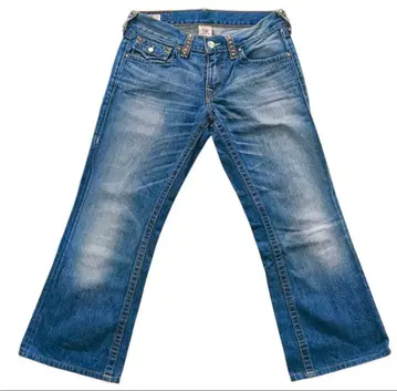 트루 릴리전 BILLY 32 스터드 데님 플레어 비리 USA제