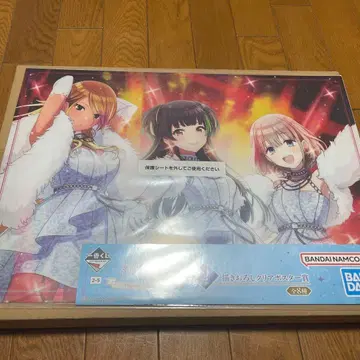 제일복권 아이돌 마스터 샤이니 컬러즈 클리어 포스터 스트레이 라이트