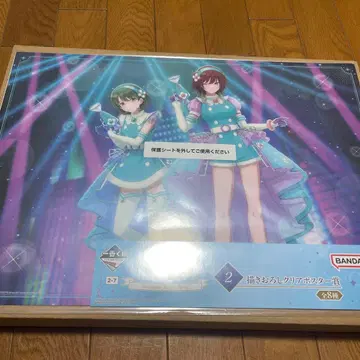 제일복권 아이돌 마스터 샤이니 컬러즈 클리어 포스터 시즈