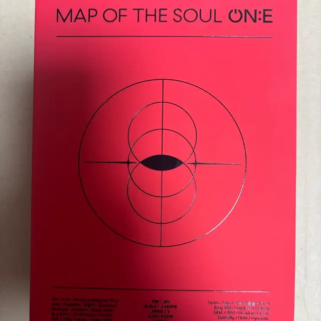 방탄 맵오브더소울 dvd(티켓 포함)