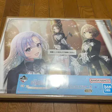 제일복권 아이돌 마스터 샤이니 컬러즈 클리어 포스터 코메틱