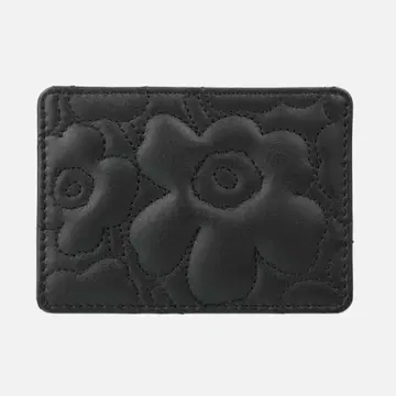 marimekko 마리메꼬 Unikko 우니코 카드 케이스 블랙