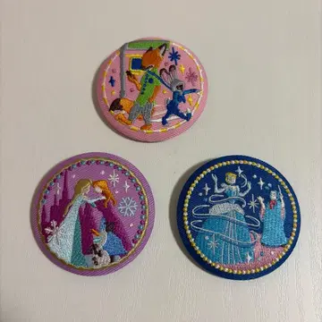 디즈니 자수 캔뱃지 2