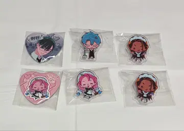 에이리언 스테이지 애니메이트 카페 하트 캔뱃지 아크릴 클립