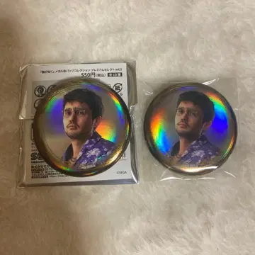 용과 같이 메탈 캔뱃지 컬렉션