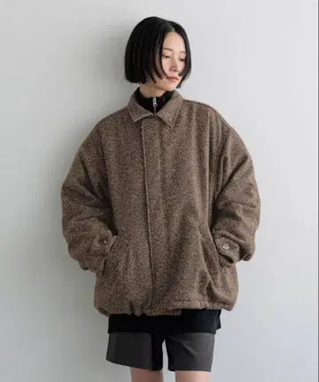 LOWRYS FARM [ LFM(U) ] 트위드 집 블루종