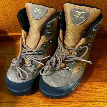 MIZUNO 트레킹 슈즈 등산화 25.0cm 브라운 미즈노