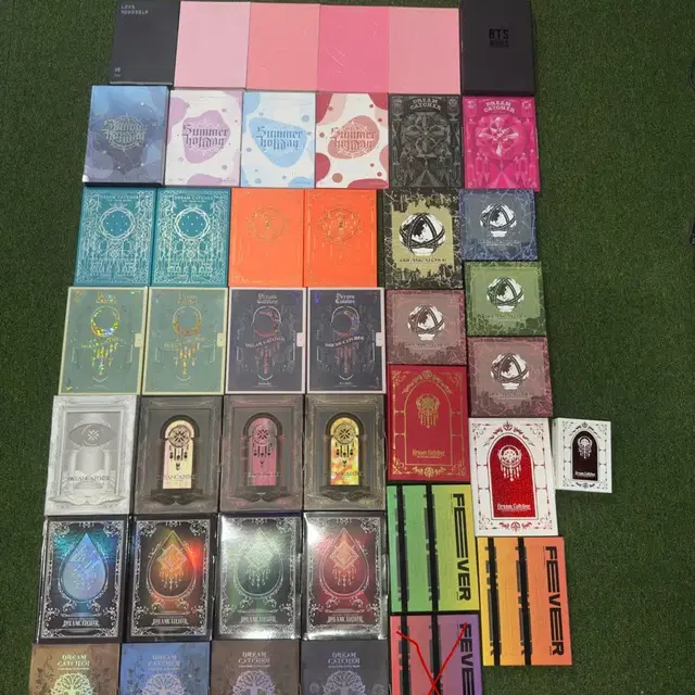 드림캐쳐, BTS, 에이티즈 개봉 앨범