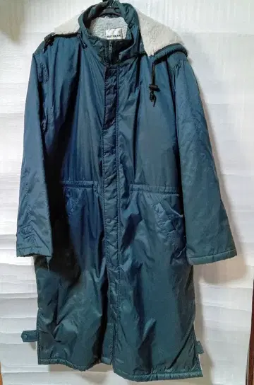 두꺼운 원단 코트 속기모